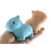 2 Capybara Slow Rise Squishy Toys - Memory Foam Spongy Stress Fidget Ball - Memory Foam Party Favors, Fidgets, Prizes, OT (Random Colors)