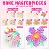 Hapinest String Art Craft Kit for Kids Ages 10-12 and Up, 3D String Art Kit Crafts for Teens, Birthday Gifts for Tween Girls Ages 10 11 12 Years Old and Up, Makes 3 Designs - Unicorn, Cat, and Flower