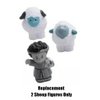 Replacement Parts for Little-People Christmas Nativity Playset - Replacement 2 Sheep Figures ~ Works with FPT07, DPX53, J2404 and Many Other Sets