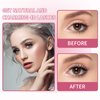 Dual Magnetic Eyelashes, Magnetic Eyelashes without Eyeliner 4D Natural Look Reusable Easy to Wear, Soft Magnets False Eyelashes with Applicator No Glue, Goddess