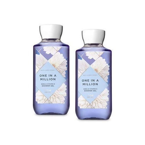 Bath and Body Works 2 Pack One In A Million Shower Gel 10 Oz.