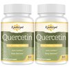 Kynderynl Liposomal Quercetin 1000mg with Turmeric, Grape Seed & Non-Acidic Vitamin C – Vegan – 60 Softgels – 2Pack