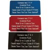 Custom Personalized Engraved Brass/Aluminum Name Plate Plaque Art Label Tag Gift Trophy 2x4 / 2x6 / 3x6 inch