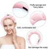 WFWJ Headband for Washing Face,Spa Headband Makeup,Sponge Spa Headband for Washing Face,Makeup Removal,Shower,Skincare (White)