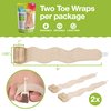 ZenToes Bunion Corrector Toe Separator Wraps Relieve Pain from Bunions and Hammer Toes 1 Pair (2 Count)