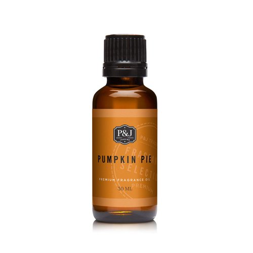P&J Fragrance Oil Pumpkin Pie 30ml - Candle Scents, Soap Scents, Diffuser Oil Scents