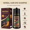 Blonde Brown Hair Color Shampoo 3 in 1 - Instant Natural Hair Dye for Men and Women, Long Lasting Brown Color - Works in Minutes
