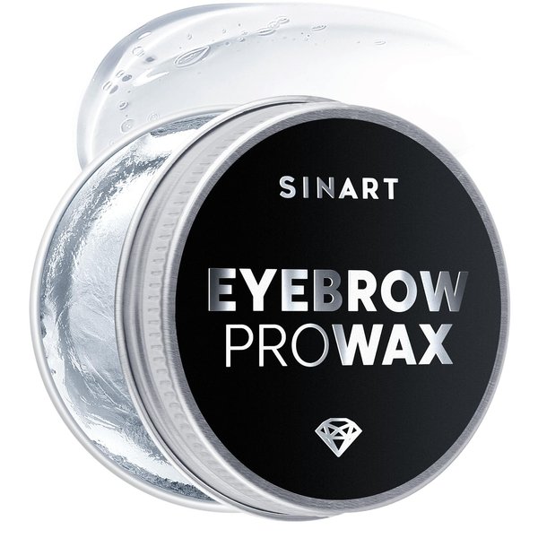 SINART Brow Styling Gel with Pro Wax, Clear Waterproof Shaping Soap, Lamination Effect for Fluffy Brows