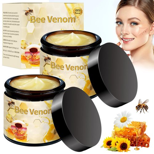 COPFASTOK Bee Venom Cream, New Bee Venom Cream, Professional Bee Venom Repair Cream, Natural Bee Venom Cream for All Parts of The Body (2.12oz) (2)