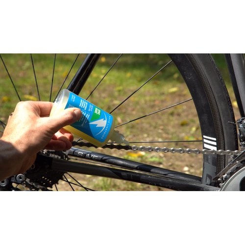 White Lightning Epic Ride All Conditions Light Bicycle Chain Lube, 8-Ounce Drip Squeeze Bottle