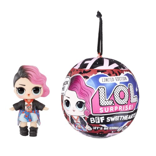 L.O.L. Surprise! LOL Surprise BFF Sweethearts Rocker Doll with 7 Surprises, Surprise Doll, Accessories