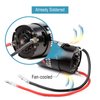 INJORA RC Motor 550 Brushed Waterproof Motor for 1:10 RC Crawler Axial SCX10 AXI03007 JL 90046 TRX4 TRX6 RC Car Boat (21T)
