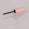 COSIDEA 50PCS Empty plastic Pink 10ml Eyeliner tubes packing Vials Bottle Containe Eyeliner Brush Applicator for DIY Eyelash Growth Oil,Eye Gloss Liquid