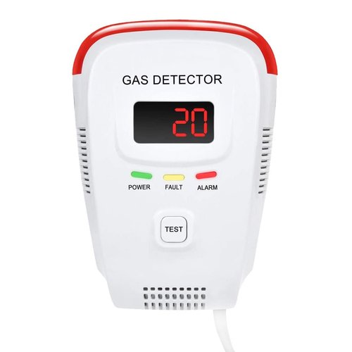 Natural Gas Detector and Propane Detector; Gas Leak Alarm for Home, Kitchen, Camper, Trailer, RV; Monitor Combustible Explosive Gases Like LPG, LNG, Methane, Butane; eBook