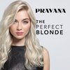 Pravana The Perfect Blonde Seal & Protect Leave-In Conditioner | Neutralizes Brassy, Yellow Tones | For Color-Treated Hair | Detangles, Protects, Moisturizes Strands | 10.1 Fl Oz