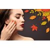 TailaiMei 12 Sheets Fall Nail Wraps Stickers Autumn Nail Polish Strips Self-Adhesive Full Wraps with 2 pcs Nail Files for Thanksgiving Day DIY Nail Decals (Leaves Style)