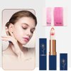 Bekoeen 6Pcs Clear Magic Color Jelly Lipstick,Crystal Jelly Flower Color Changing Moisturizing Lip Gloss, Crystal Aloe Vera Lip Balm,Long Lasting PH Clear Temperature Lip Stick