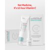 VITABRID C12 12 Hour Vitamin C Soothing Serum for Acne & Blemish-Prone Sensitive Skin - Improves Sebum, Pores and Redness - Peptides, Niacinamide, Madecassoside, 1.01 fl.oz. Powder 0.04oz.