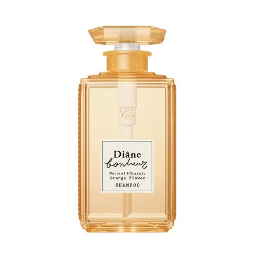 Moist Diane Bonheur Orange Flower Shampoo from Japan, Dry Scalp Nourishing Shampoo for Men and Women