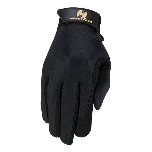 Heritage Performance Gloves, Size 7, Black