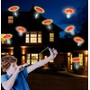 60pcs Led Arrow Helicopter Flying Toy Party Fun Gift Elastic Slingshot Flying Copters Birthdays Summer Day Party Favors Outdoor Game for Kids