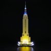 Briksmax Led Lighting Kit for Architecture Empire State Building - Compatible with Lego 21046 Building Blocks Model- Not Include The Lego Set
