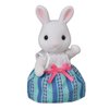 Calico Critters Snow Rabbit Mother's Weekend Travel Set, Dollhouse Playset with Figure and Accessories