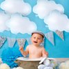 6 Pieces Cloud Balloons,White Cloud Foil Balloons,Cloud Balloons Baby Shower,Cute Cloud Shaped Balloons for Boys Girls Baby Shower Themed Party Birthday Party Wedding Decorations Supplies