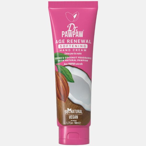 Dr.PAWPAW Age Renewal Softening- Cocoa &amp; Coconut Hand Cream for Hands, Nails &amp; Cuticles, Multitas...