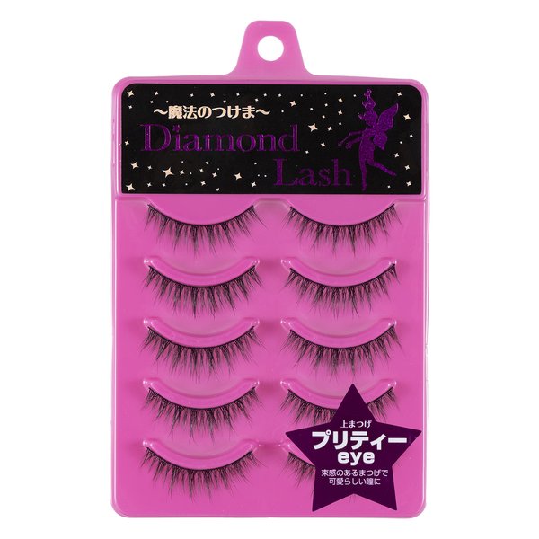 Diamond Lash 1st Series Pretty eye 5 pairs false eyelashes Natural Look Handmade lashes with Hight Quality Japanese SHIBUYA SBY brand
