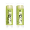 Hurraw! Green Tea Lip Balm, 2 Pack: Organic, Certified Vegan, Cruelty and Gluten Free. Non-GMO, 100% Natural Ingredients. Bee, Shea, Soy and Palm Free. Made in USA