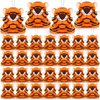 Shappy 50 Pcs Mini Animal Plush Toys Small Stuffed Animals Bulk Cute Tiny Animal Keychains for Gift Party Carnival Prize (Tiger)