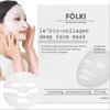 Ueseinl 4 Pack Collagen Face Mask – Anti-Aging, Firming, and Moisturizing Bio-Collagen Mask for Radiant Skin – Reduces Fine Lines and Wrinkles, Instant Brightening