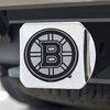 FANMATS 15143 Boston Bruins Chrome Metal Hitch Cover with Chrome Metal 3D Emblem