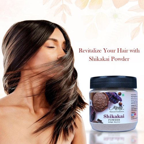 Mirintz 100% Natural Shikakai Powder | (3.5 Oz) Pure Shikakai Powder for Hair care -Cleansing & Conditioning | Hair Pack for Hair Growth | Herbal Shikakai Powder DIY Ayurvedic Hair Mask