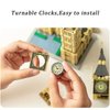 MEOA Big Ben Model Building Blocks with Simulation Clocks and Lights Famous Landmarks in London Toy Building Sets (815pcs)