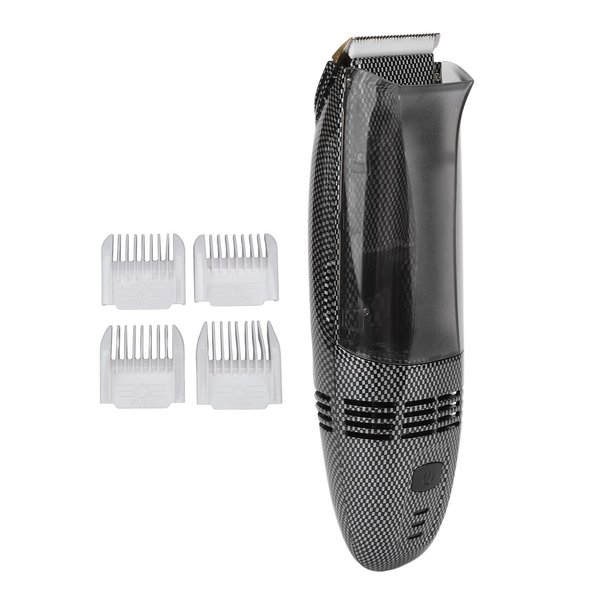 ZJchao Electric Hair Clipper Hair Trimmer USB Charging Automatic Hair Suction with Combs for Men, Home Electric Shaver