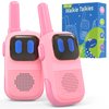Holiky 3-5 Year Old Girl Birthday Gifts Toys, Toddler Walkie Talkies, Toys for 6-8 Year Old Girls Boys, Walkie Talkies for Kids 1000FT Range 2 Way Radio Toys for Yard Fun Outside Camping Hiking
