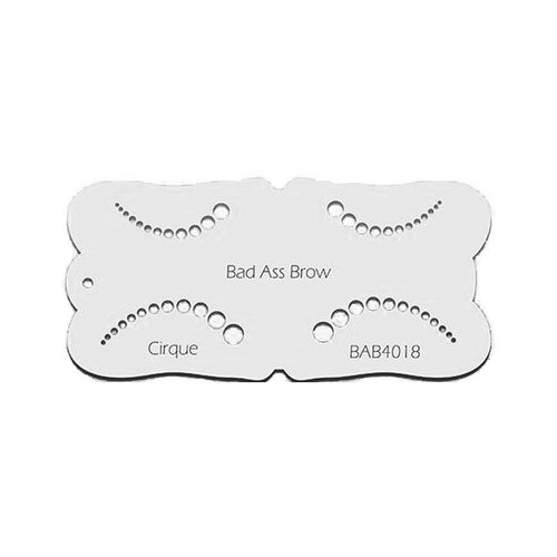 Bad Ass Cirque Brow Stencil BAB4018