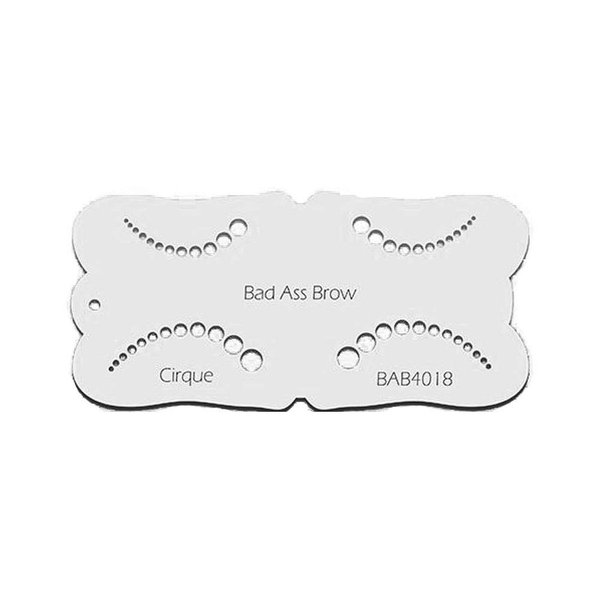 Bad Ass Cirque Brow Stencil BAB4018