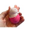 All 4 Color Hatch and Grow an Axolotl Egg - Add Water and it Grows up to 4" - Sea Critter Toy Fun Science Expanding Novelty Magic Absorbent Polymer Toy (Set of All 4 Colors)