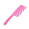 Generic Stylish Thick Colorful Hair Comb, Wide Teeth, Big Shampoo Comb for Women, Multi-color