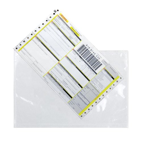 Packing List Envelopes, Clear 6” x 9” Self Adhesive Shipping Labels Envelope Pouches (100 PCS)