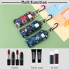 COOKOOKY Chapstick Holder Keychain Lip Gloss or Lipstick Cute Lip Balm Keychain Holder with Clip