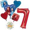 The Descendants The Rise of Red 7th Birthday Party Supplies Balloon Bouquet Decorations - Red 7