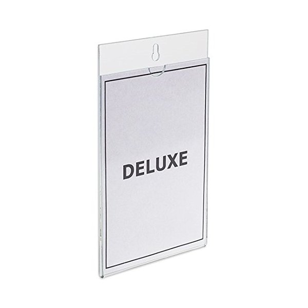 Source One Deluxe Ez-Change Portrait Wall Mount Sign Holder Picture Frame (8.5 x 11)