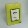 AyuRoots Ayurvedic Basil Soap Bar, 3.88 oz of naturally handmade vegan soap for the face and body crafted with authentic Indian craftsmanship.