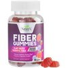 Sugar Free Fiber Gummies for Adults, Daily Prebiotic Fiber Supplement & Digestive Health Support - Supports Regularity & Digestive Health, Nature's Plant Based, Non-GMO, Berry Flavor - 60 Gummies
