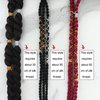 Hair Strings for Braids Elastic Cords Dreadlocks Gold Silver Stretchable Hair Wrap Styling Ornament Hanging Decorating Party Supplies 2 Pcs 5 M