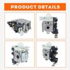 Hipa PB250 Carburetor for Echo PB250LN PB-250 ES250 Leaf Blower RB-K106 with Carb Tube